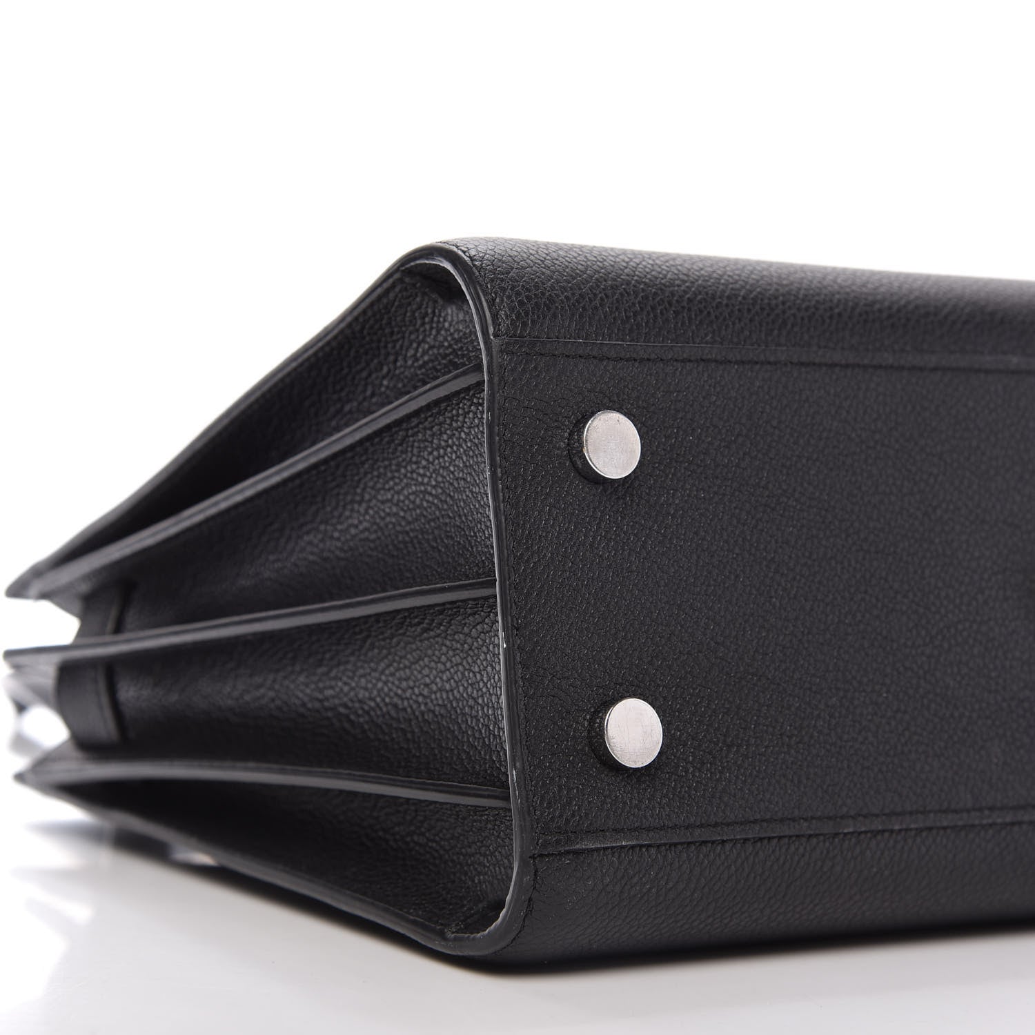 Saint Laurent Grained Calfskin Baby Sac De Jour Black 6 of 10