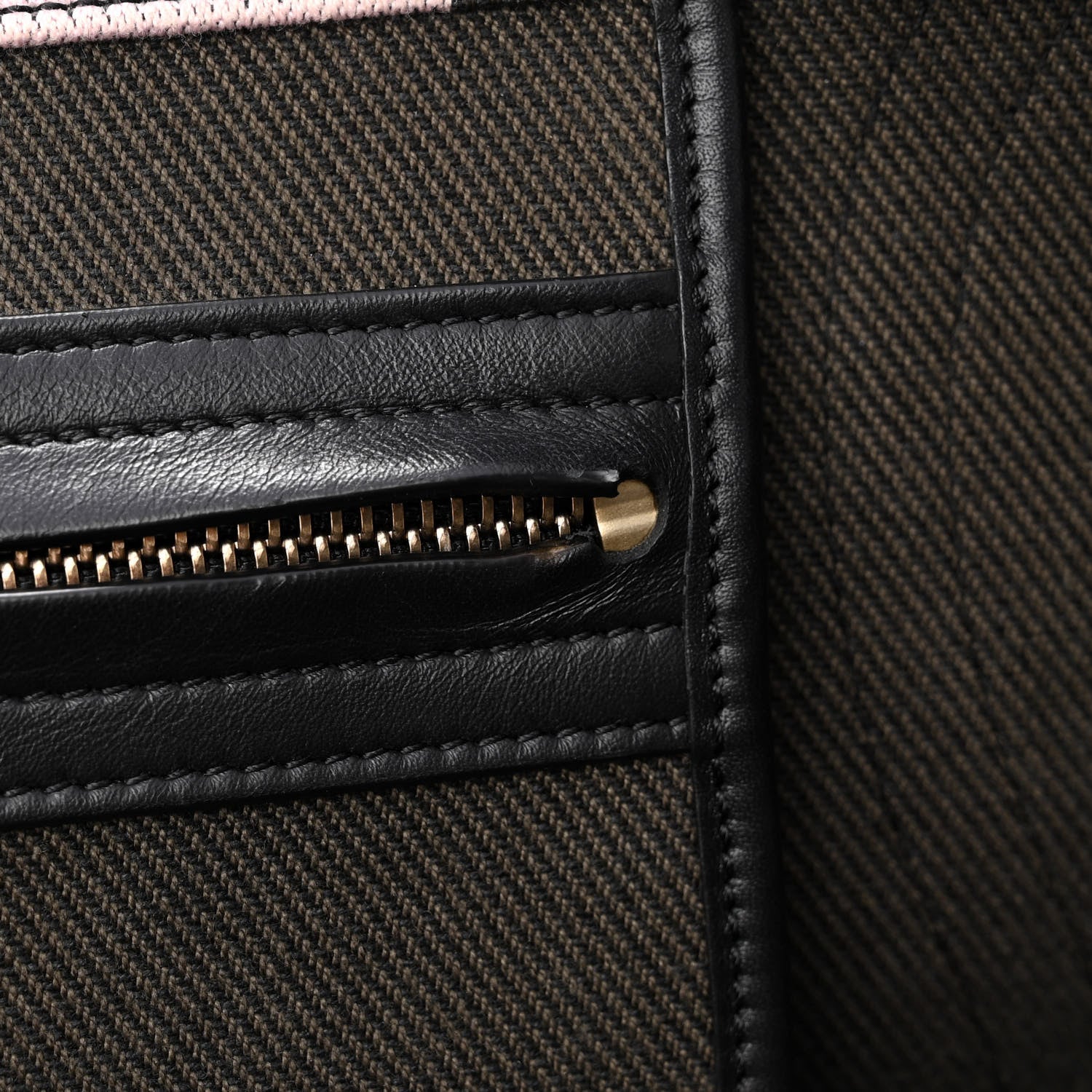 Celine Canvas Striped Medium Phantom Luggage Multicolor 9 of 9