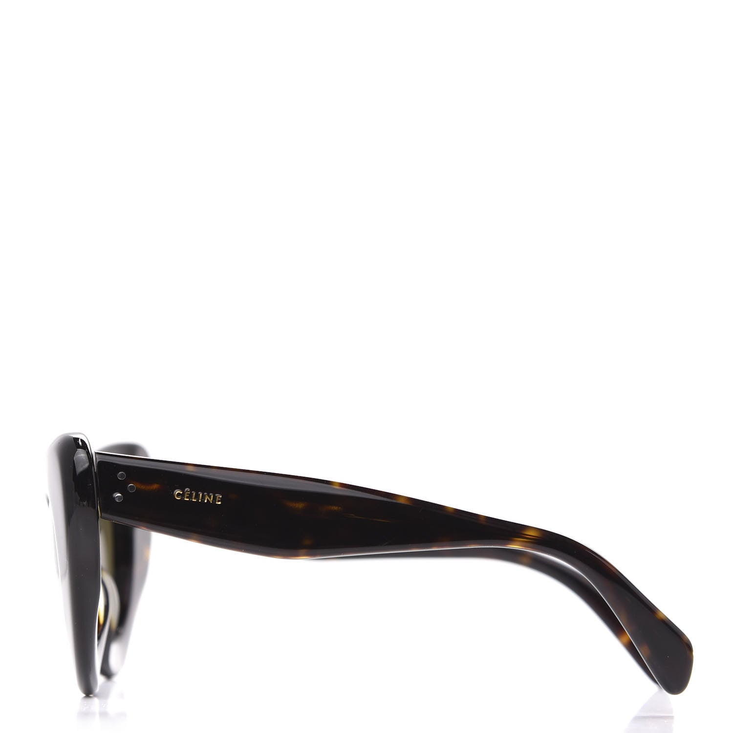 Celine Papillon Cat Eye Sunglasses CL 41055/S Havana 3 of 8
