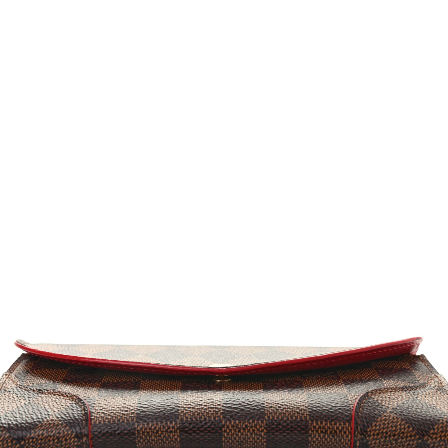 Damier Ebene Caissa Wallet Cherry