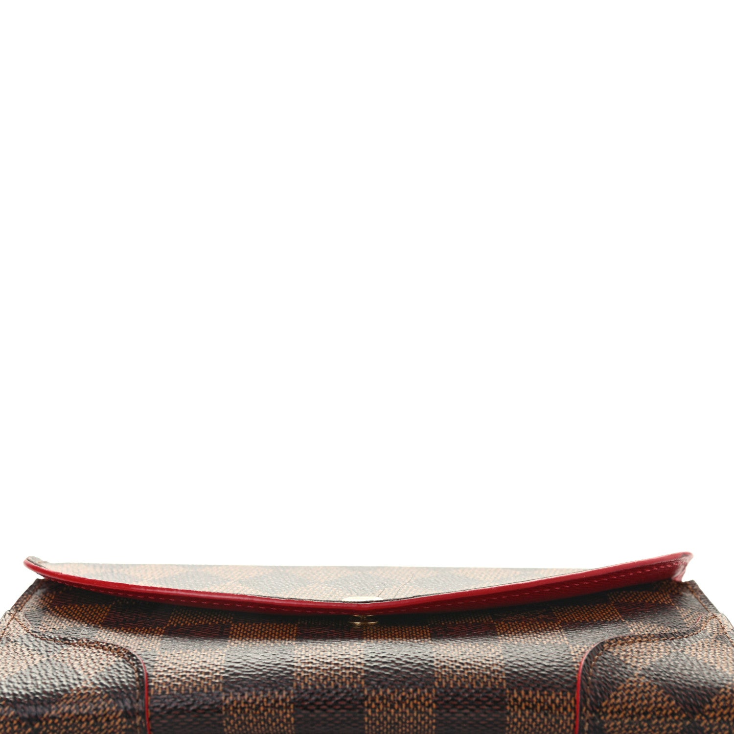 Louis Vuitton Damier Ebene Caissa Wallet Cherry 8 of 11