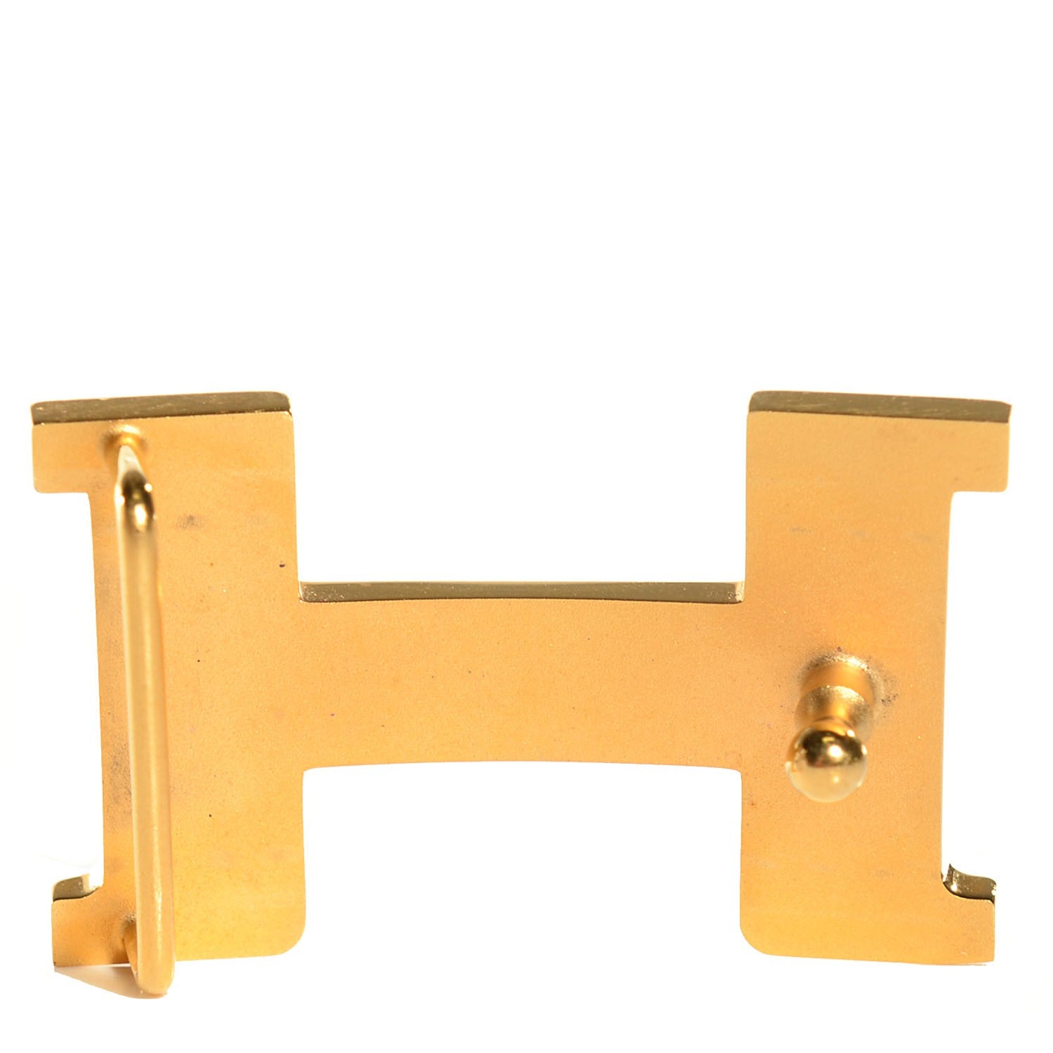 Hermes Box Togo Reversible Polished 18mm H Belt Noir Orange 14 of 14