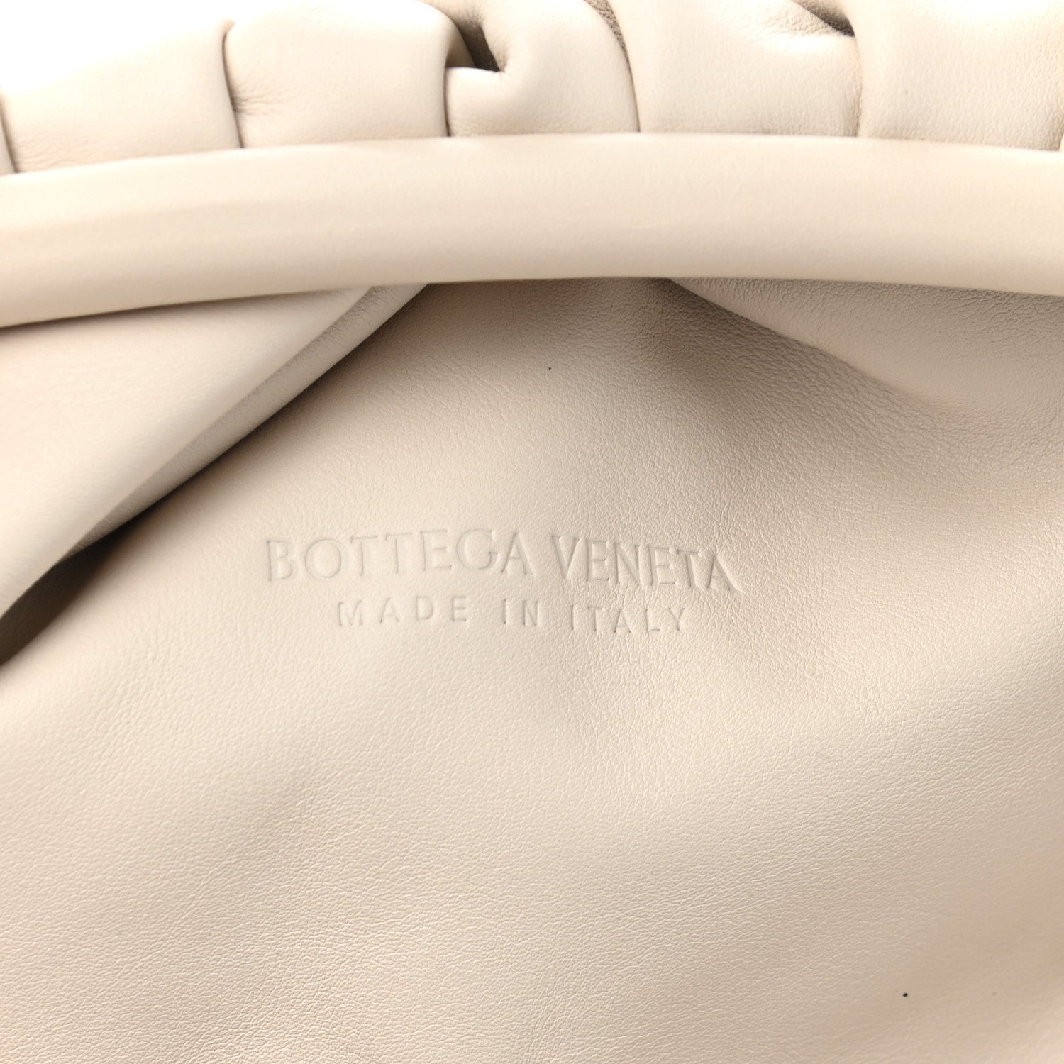 Bottega Veneta Smooth Butter Calf The Pouch Oversized Clutch Mist 6 of 11