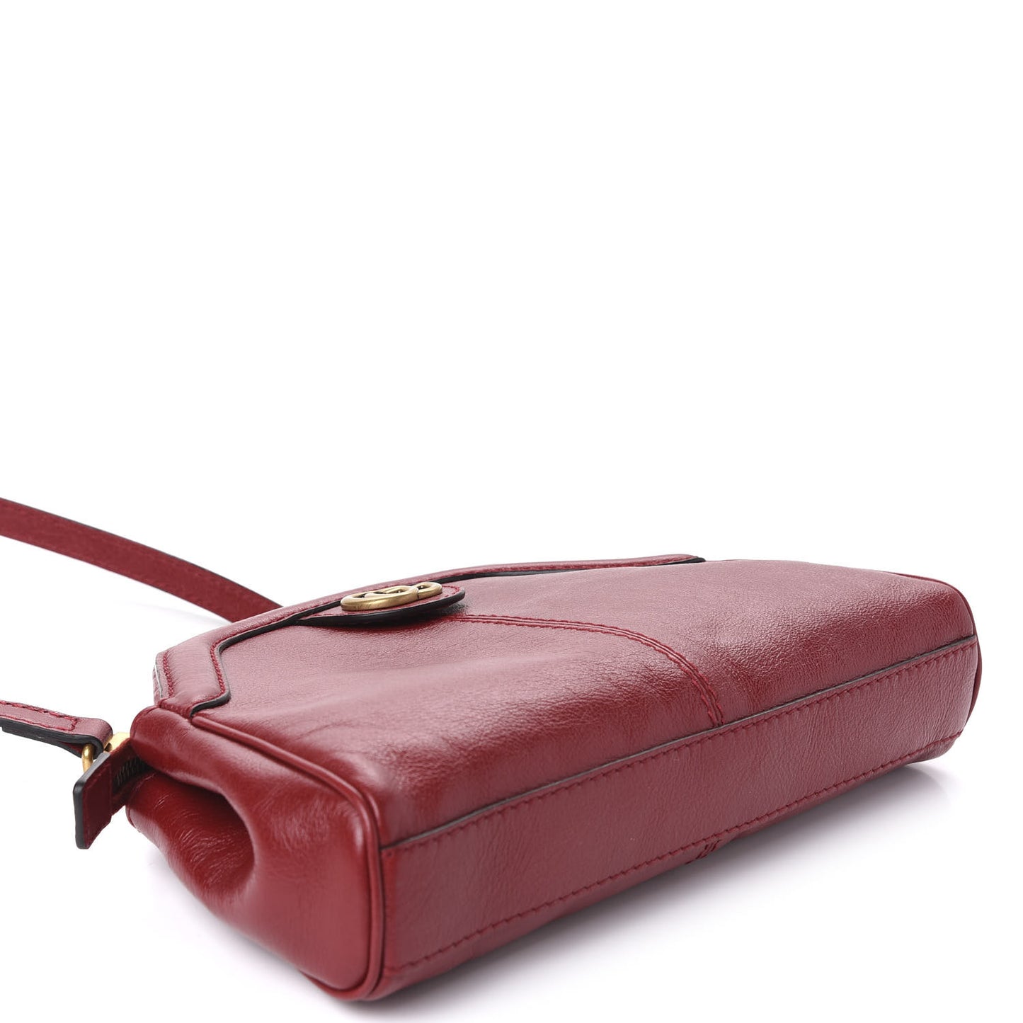 Piuma Lux Calfskin Small Re(Belle) Crossbody Bag Romantic Cerise