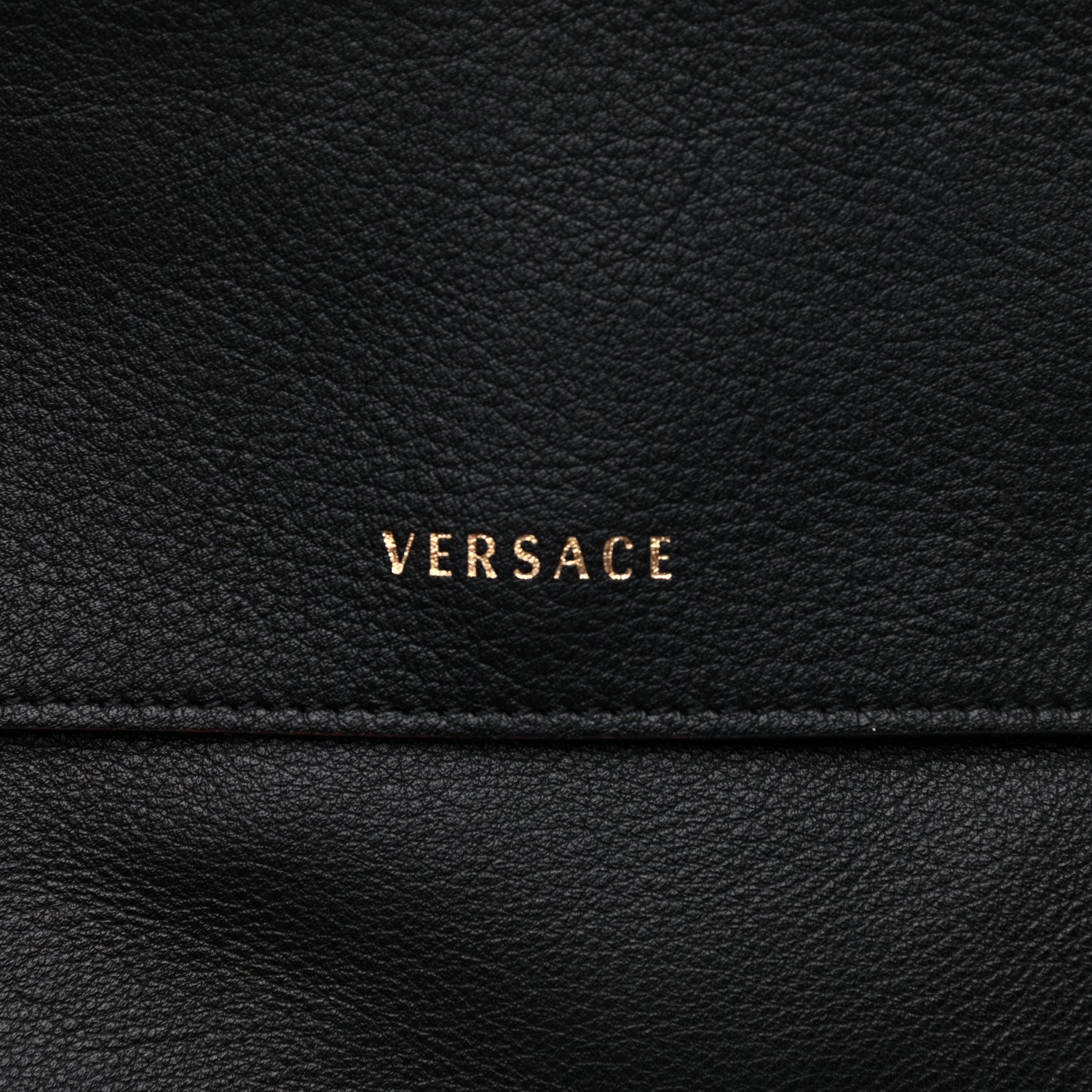 Versace Nylon Baroque Print Tote Black 6 of 10