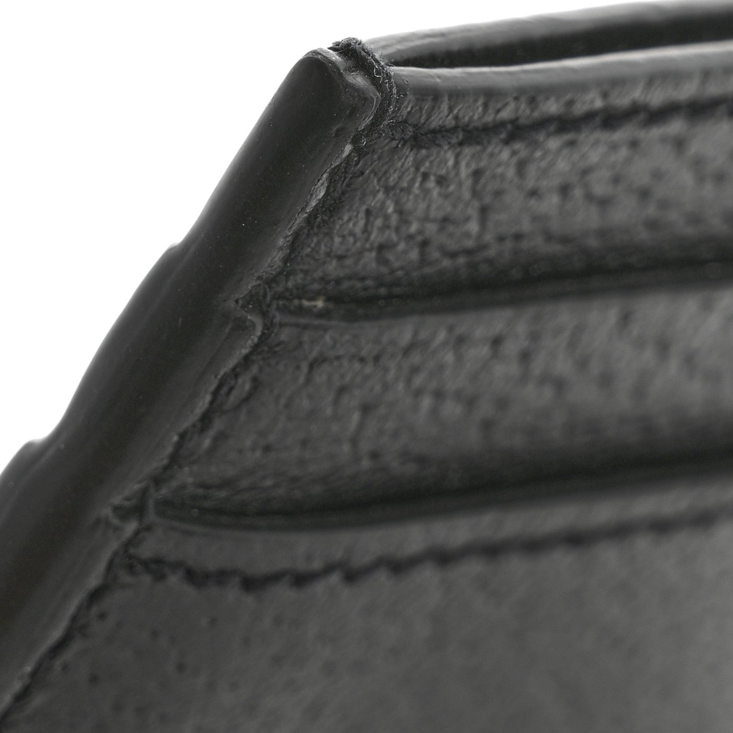 Gucci Calfskin Boar Effect GG Marmont Card Holder Black 7 of 7