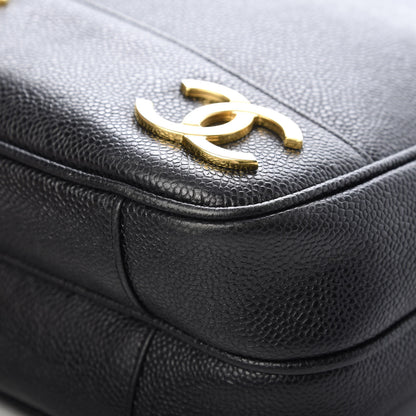 Chanel Caviar CC Shoulder Bag Black 11 of 13