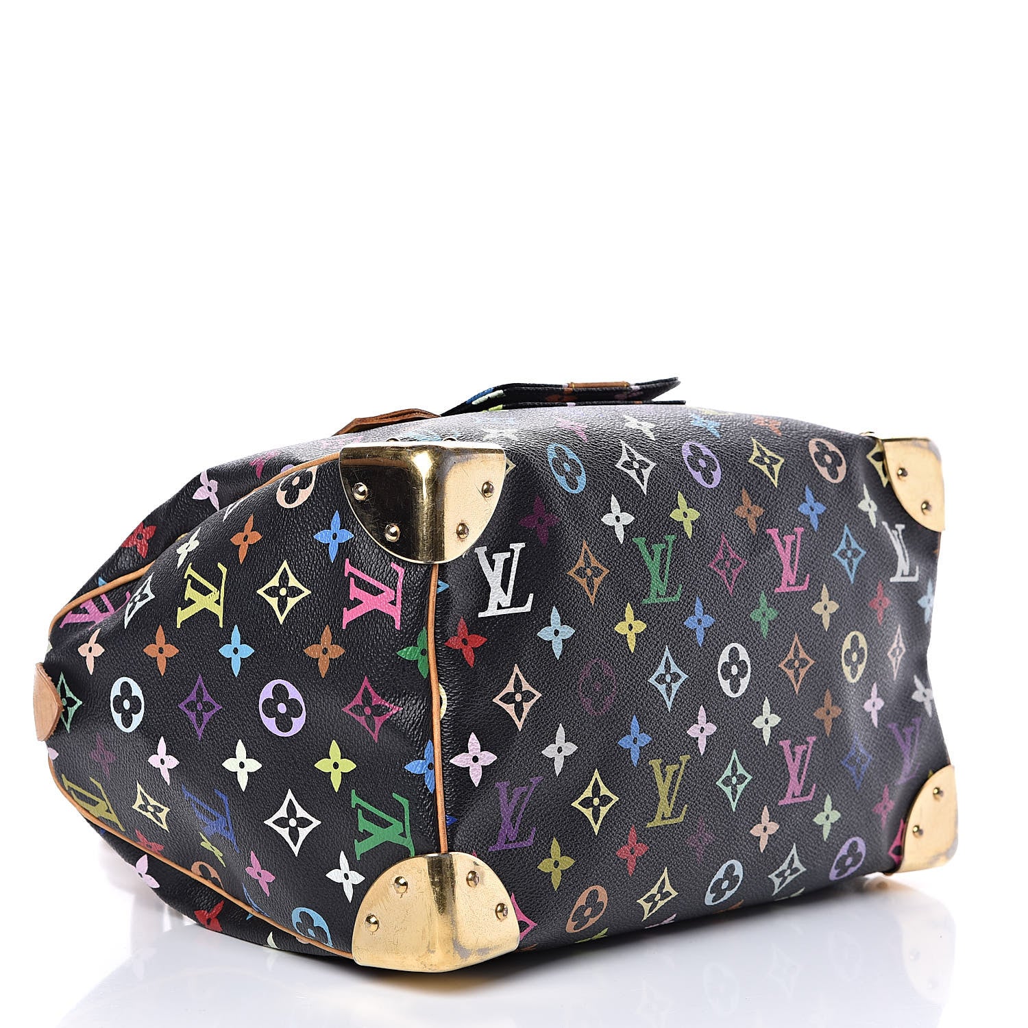 Louis Vuitton Monogram Multicolor Speedy 30 Black 4 of 20