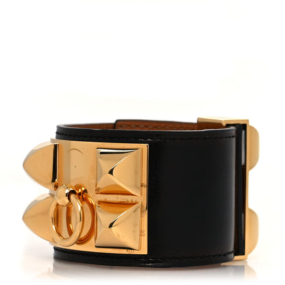 Hermes Chamonix Collier de Chien CDC Bracelet S Black 1 of 6