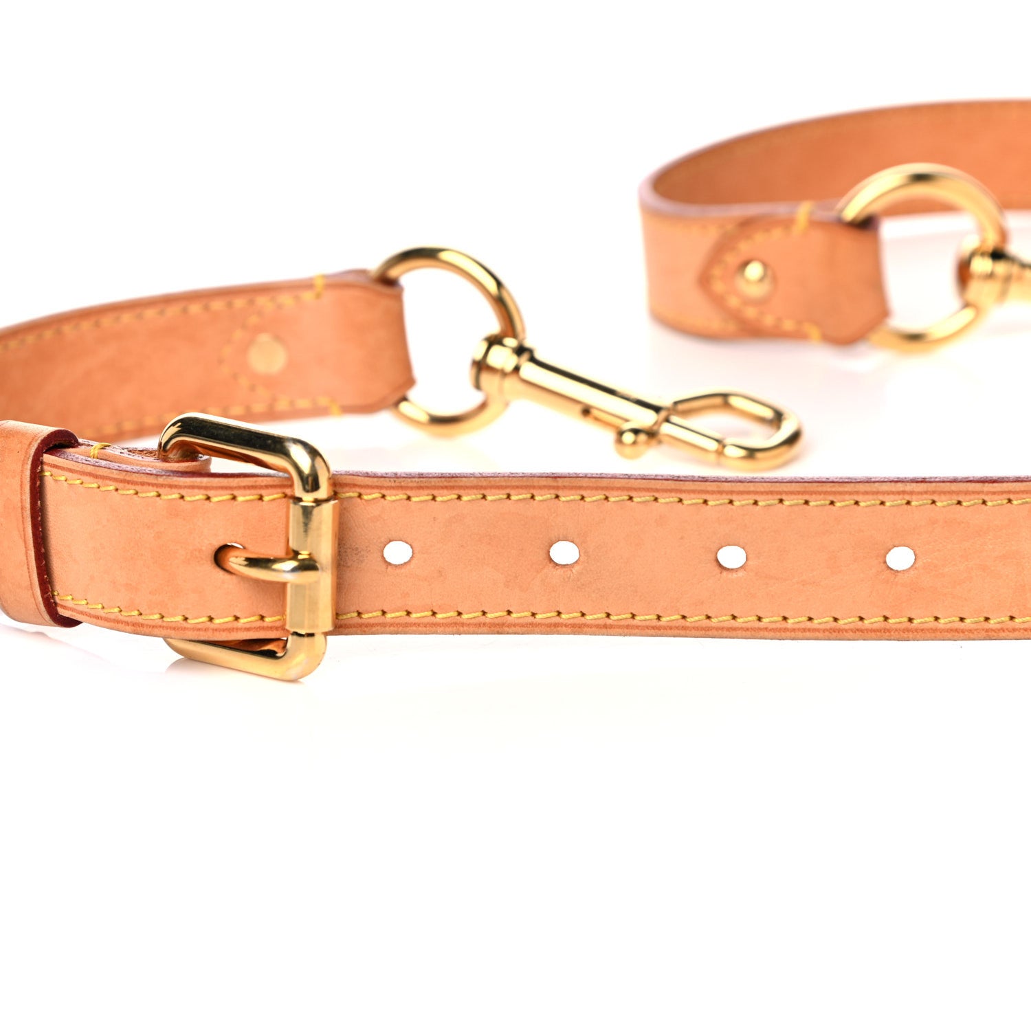 Louis Vuitton Vachetta VVN Adjustable Shoulder Strap 4 of 7