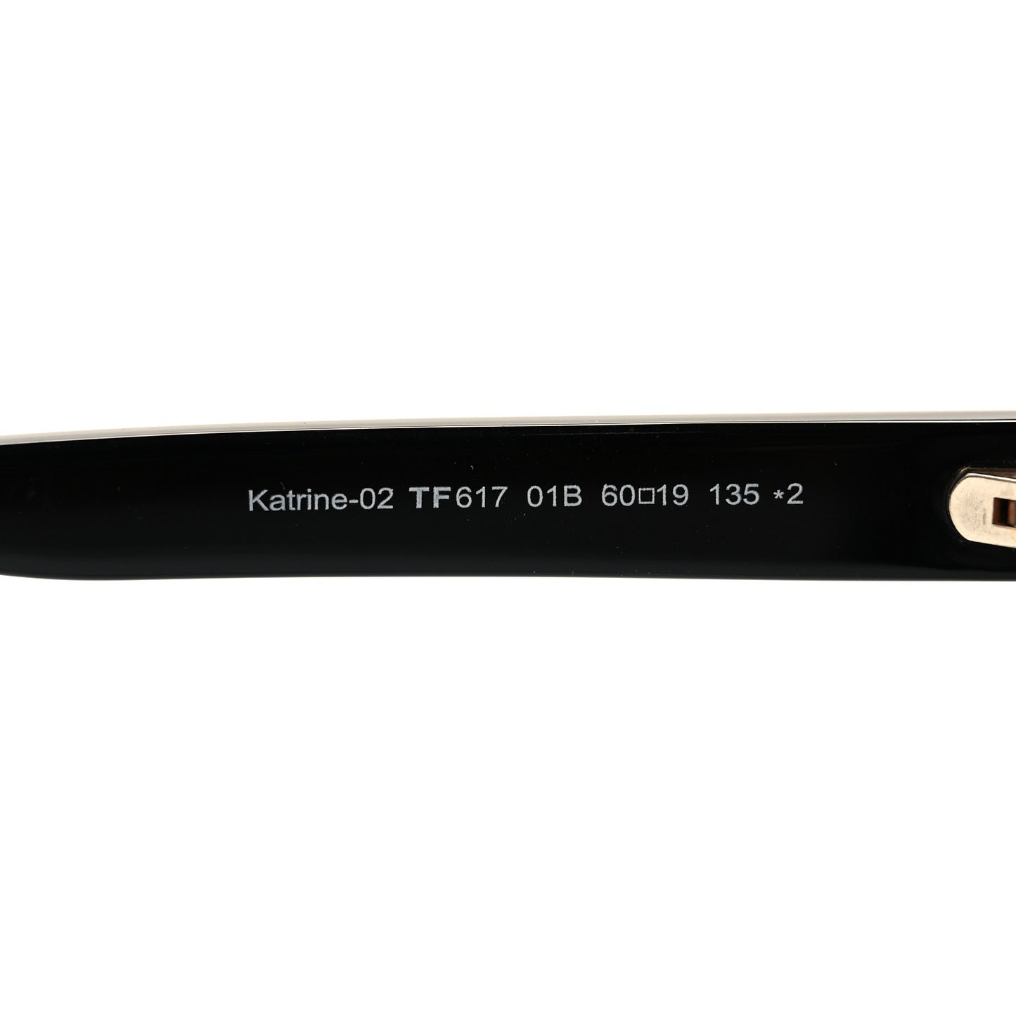 Katrine Sunglasses TF617 Black