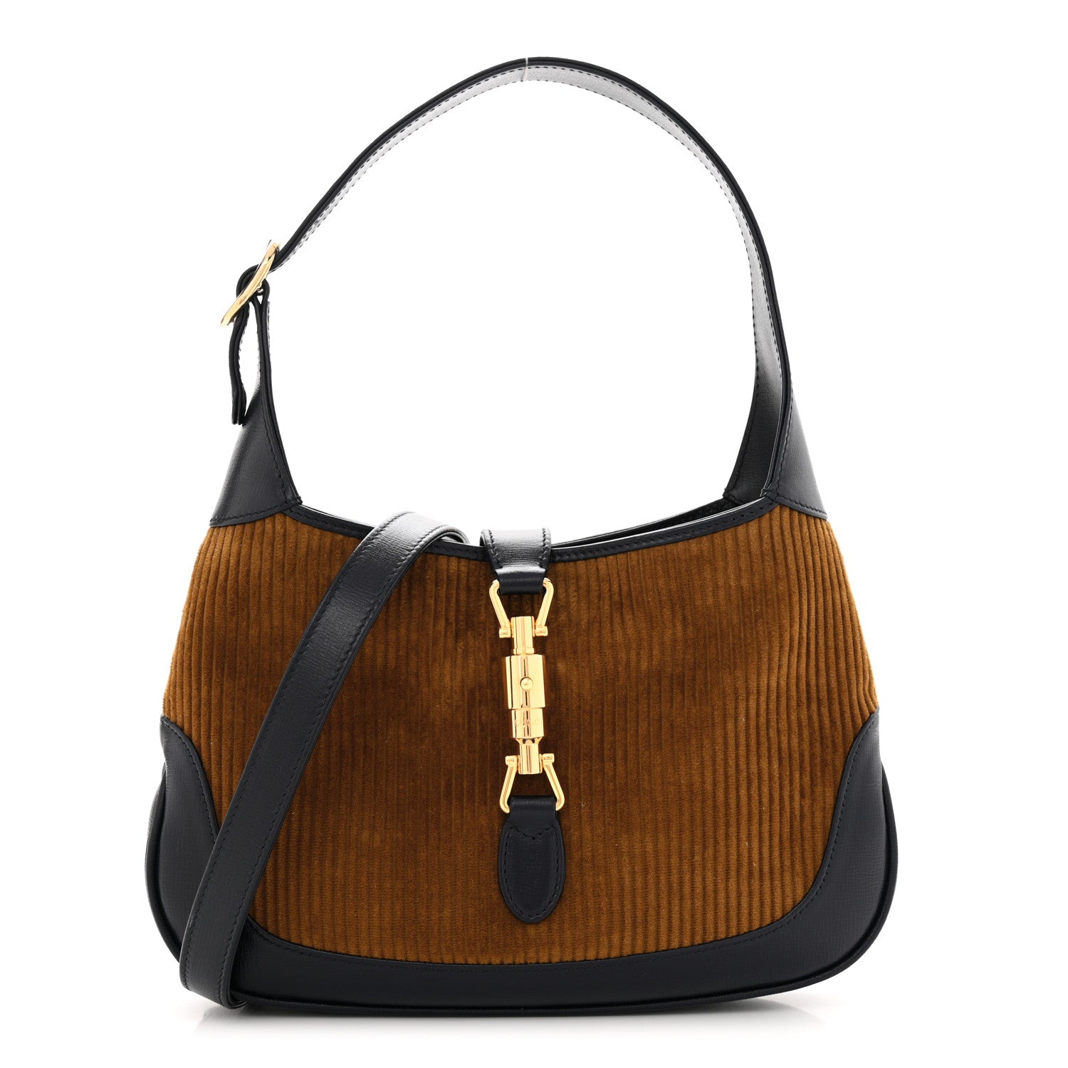 Gucci Corduroy Small Jackie 1961 Hobo New Mud Blue 1 of 10