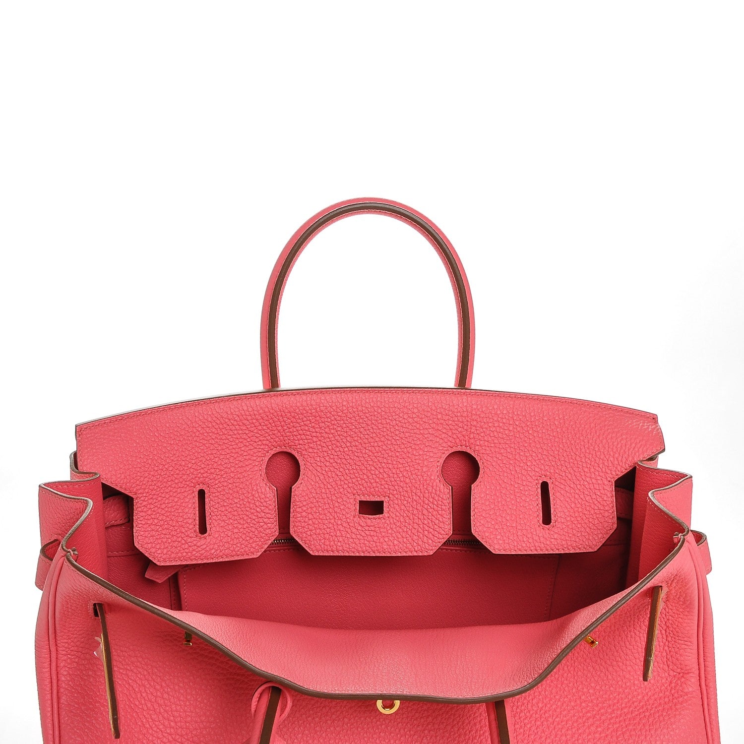 Hermes Togo Birkin 35 Rose Lipstick 15 of 21