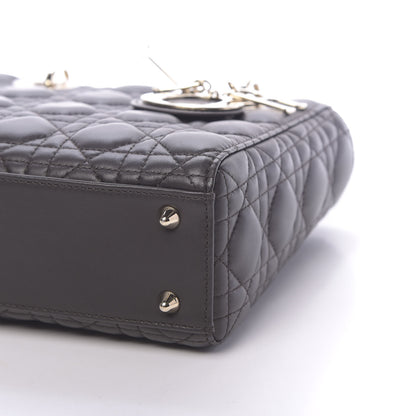 Christian Dior Lambskin Cannage Small Lucky Badges My Lady Dior Black 8 of 11