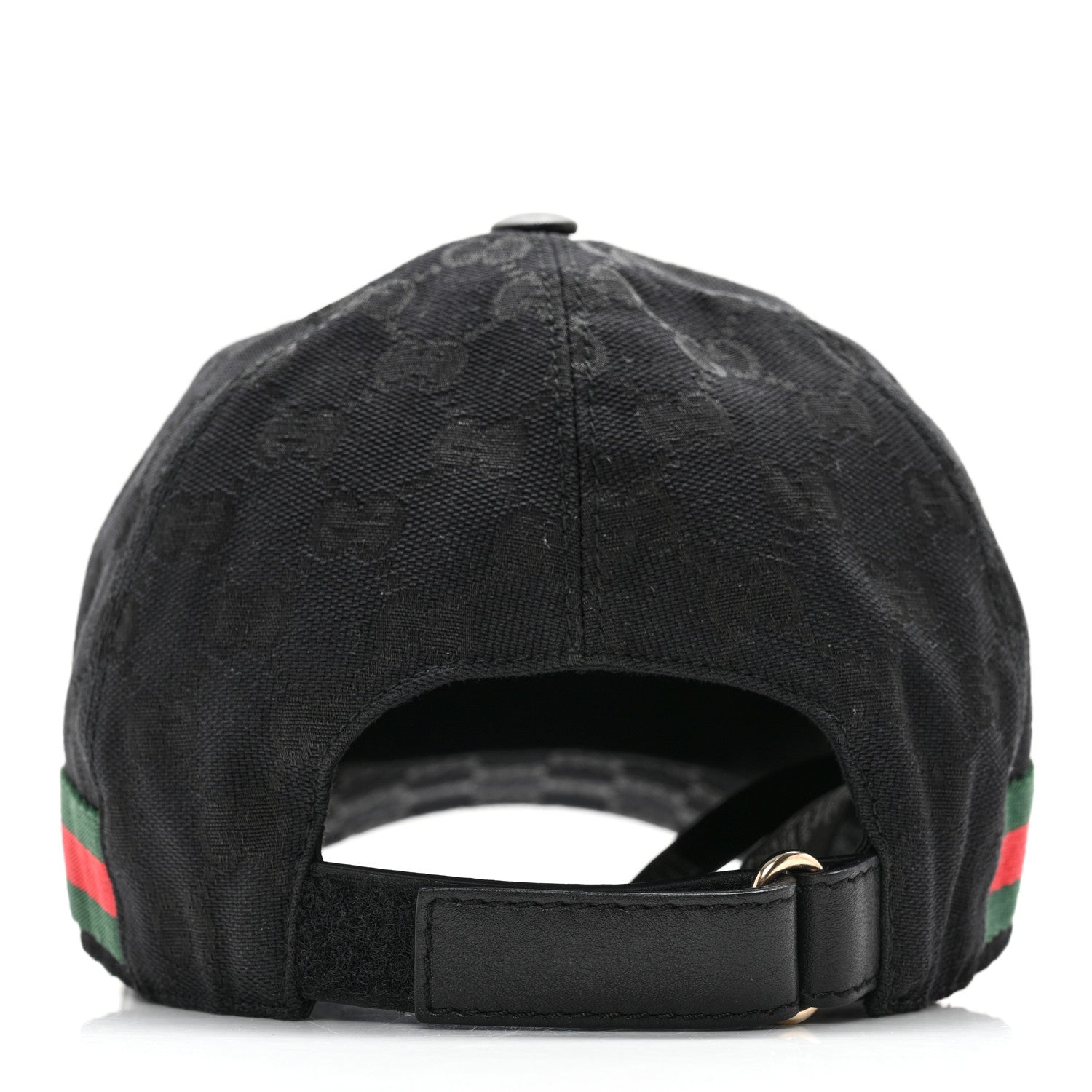 Gucci Monogram Web Baseball Hat S Black 6 of 9