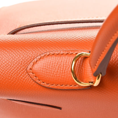 Hermes Epsom Kelly Sellier 35 Orange 28 of 37