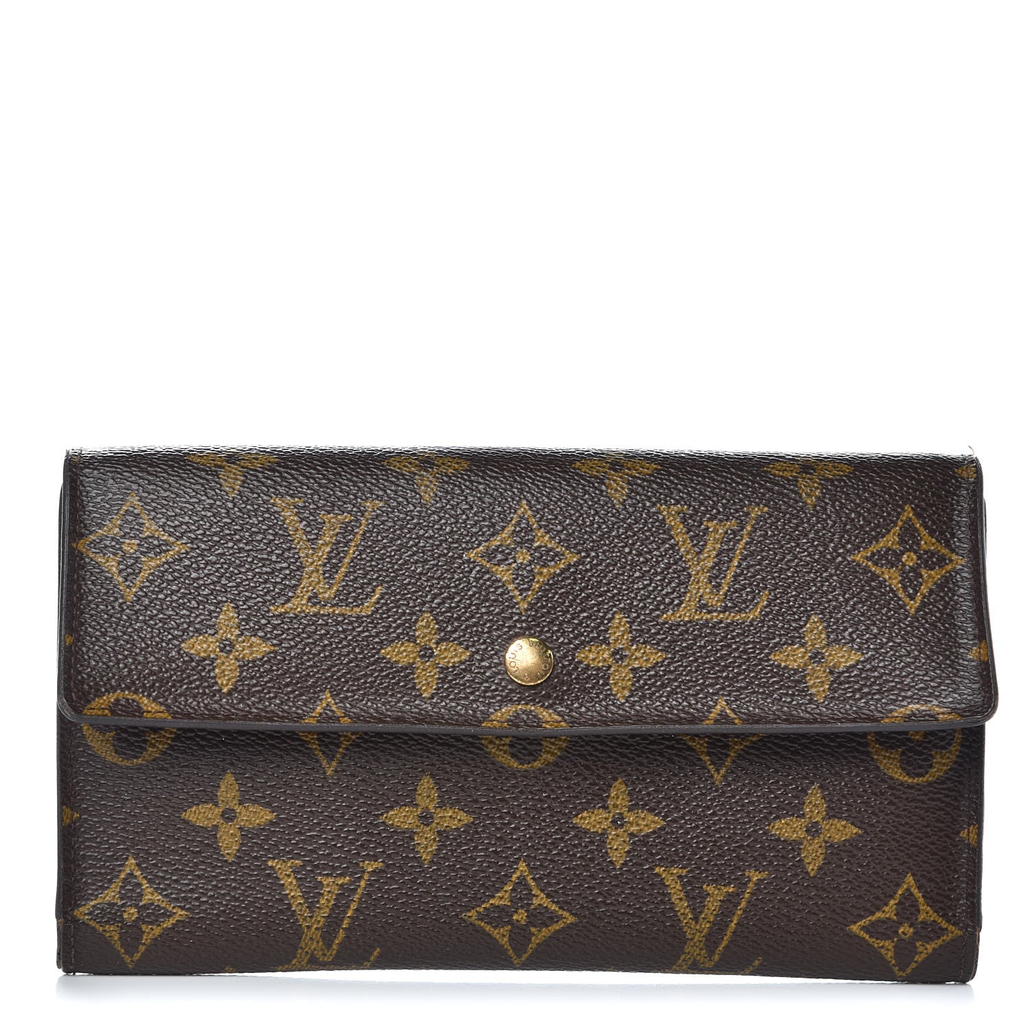 Louis Vuitton Monogram Porte Tresor International Wallet 1 of 16