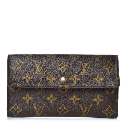 Louis Vuitton Monogram Porte Tresor International Wallet 1 of 16
