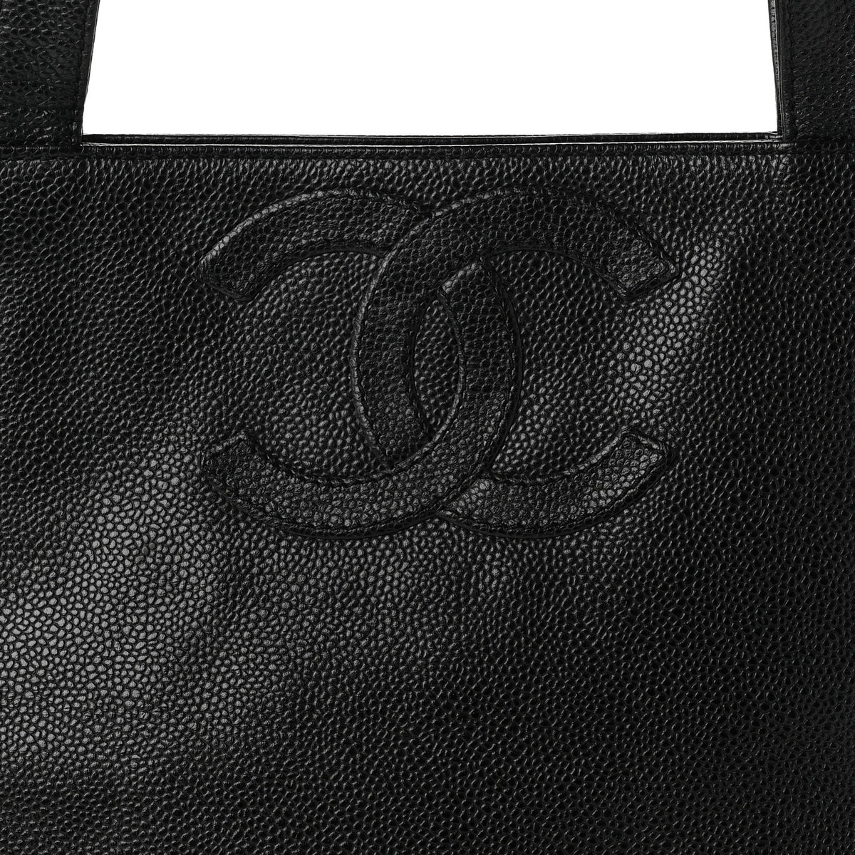 Chanel Caviar CC Timeless Tote Black 15 of 19