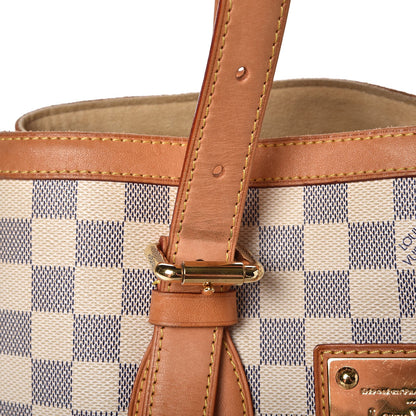 Louis Vuitton Damier Azur Hampstead MM 15 of 17