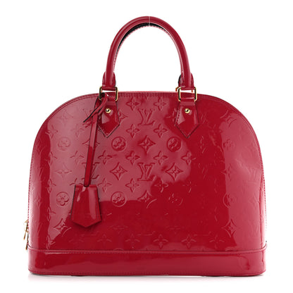 Louis Vuitton Vernis Alma MM Rose Indien 1 of 15
