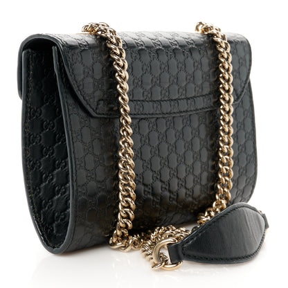 Gucci Microguccissima Mini Emily Shoulder Bag Black 3 of 10