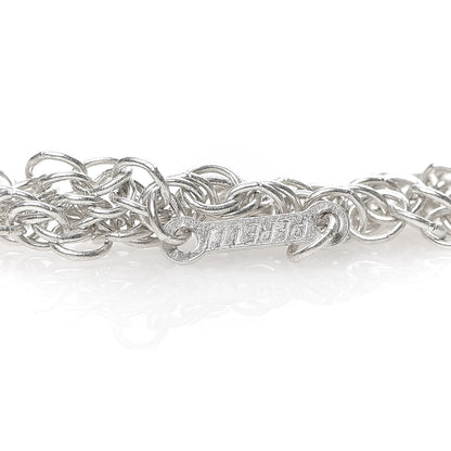 Tiffany Sterling Silver Elsa Peretti Mesh Bib Necklace 5 of 5