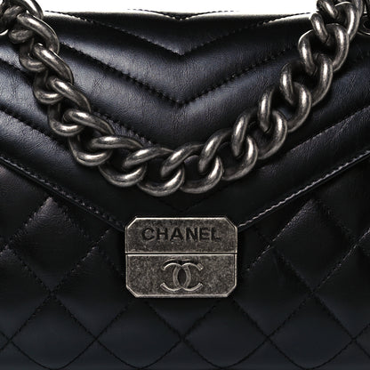 Chanel Calfskin Quilted Medium Mad About Quilting Flap Black 8 of 10