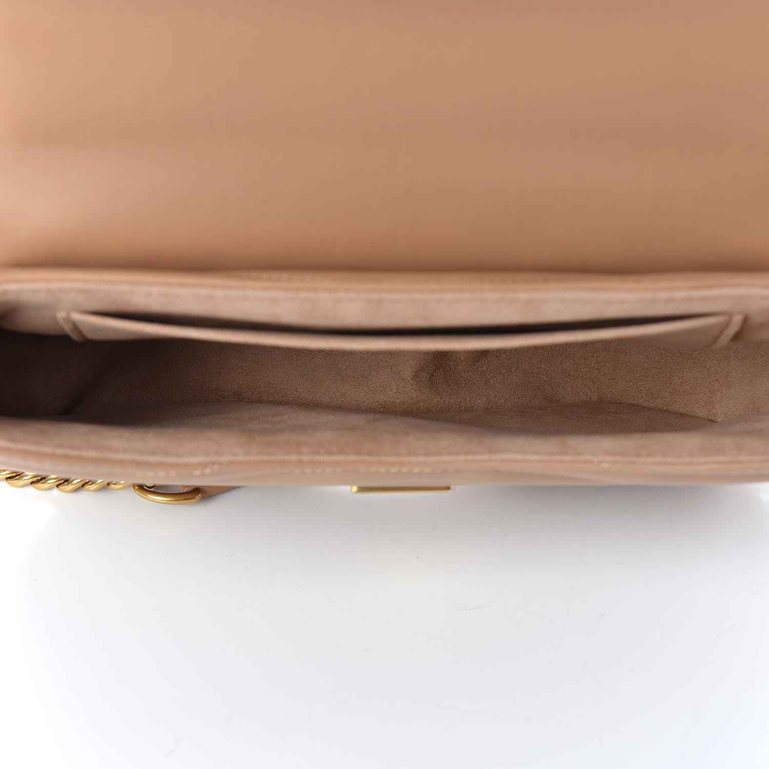 Louis Vuitton Calfskin New Wave Chain MM Noisette 7 of 12