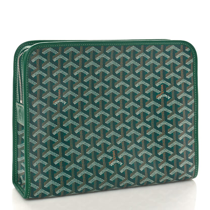 Goyard Goyardine Jouvence Toiletry Pouch Green 3 of 8