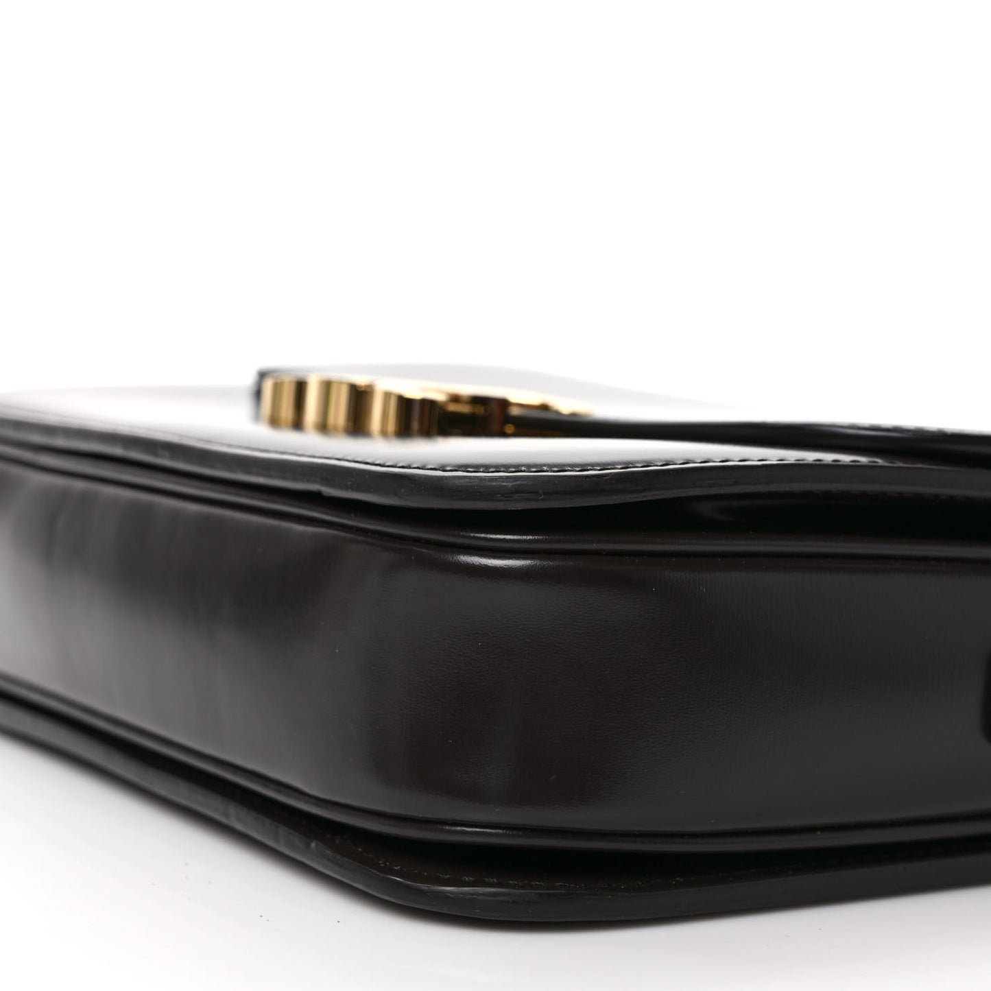 Shiny Calfskin Medium Triomphe Brown
