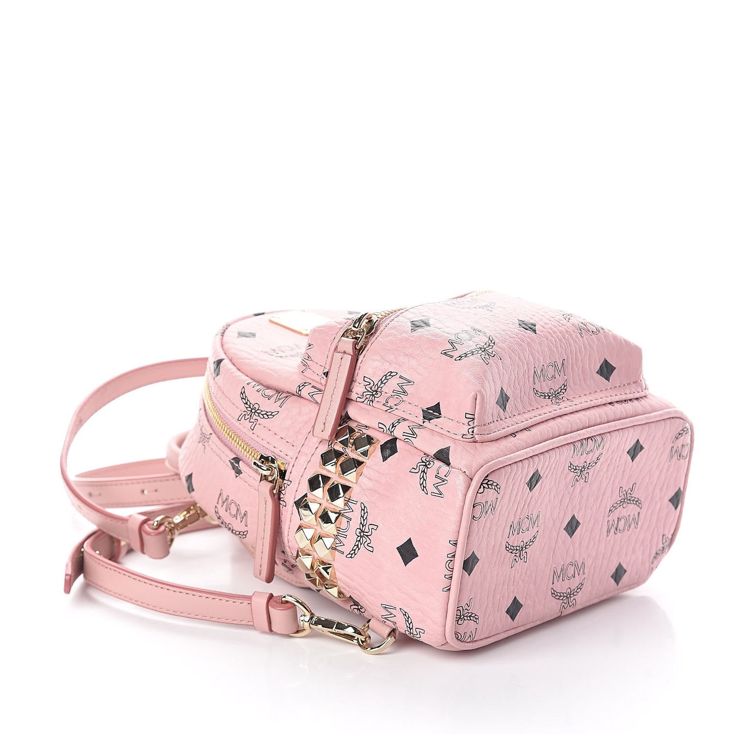 Visetos Side Stud X-Mini Stark Bebe Boo Backpack Soft Pink