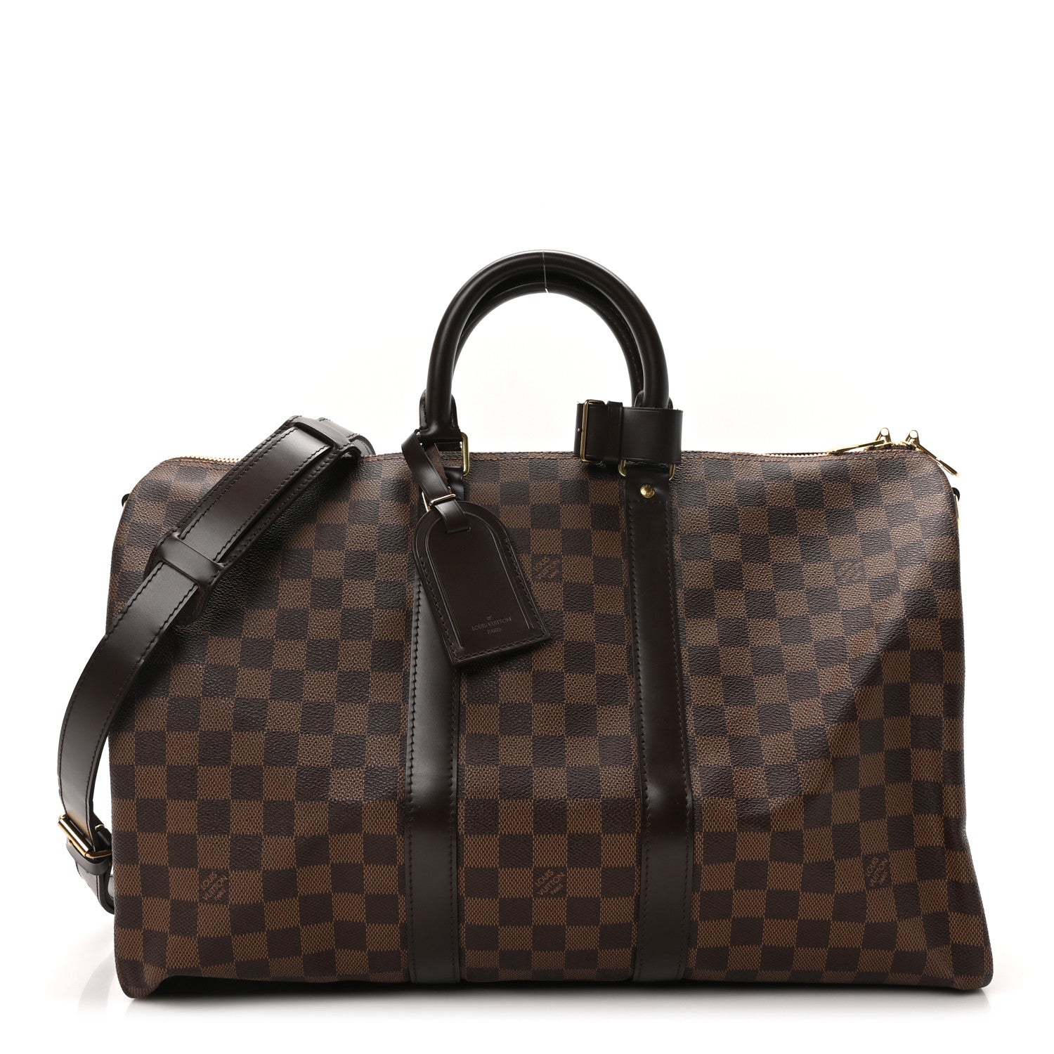 Louis Vuitton Damier Ebene Keepall Bandouliere 45 1 of 9