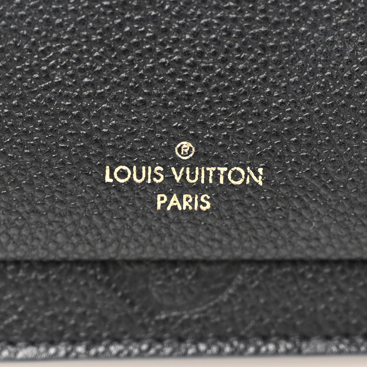Louis Vuitton Empreinte Vavin Chain Wallet Black 6 of 9