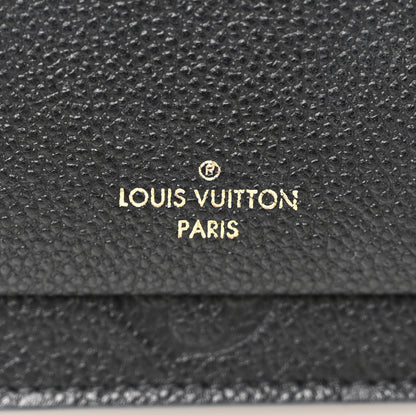 Louis Vuitton Empreinte Vavin Chain Wallet Black 6 of 9
