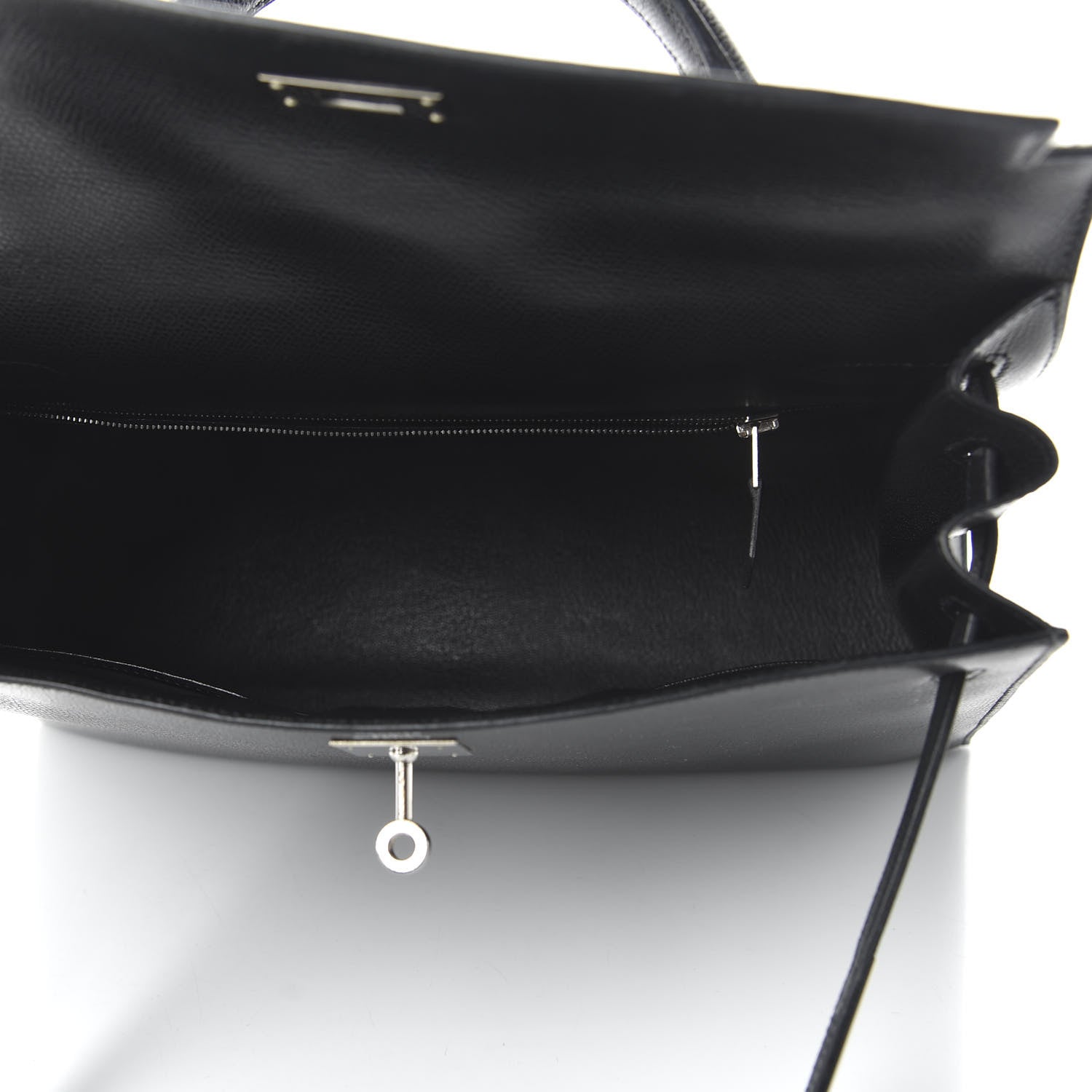 Hermes Epsom Kelly Sellier 32 Black 5 of 10