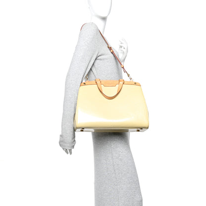 Louis Vuitton Vernis Brea MM Blanc Corail 2 of 14