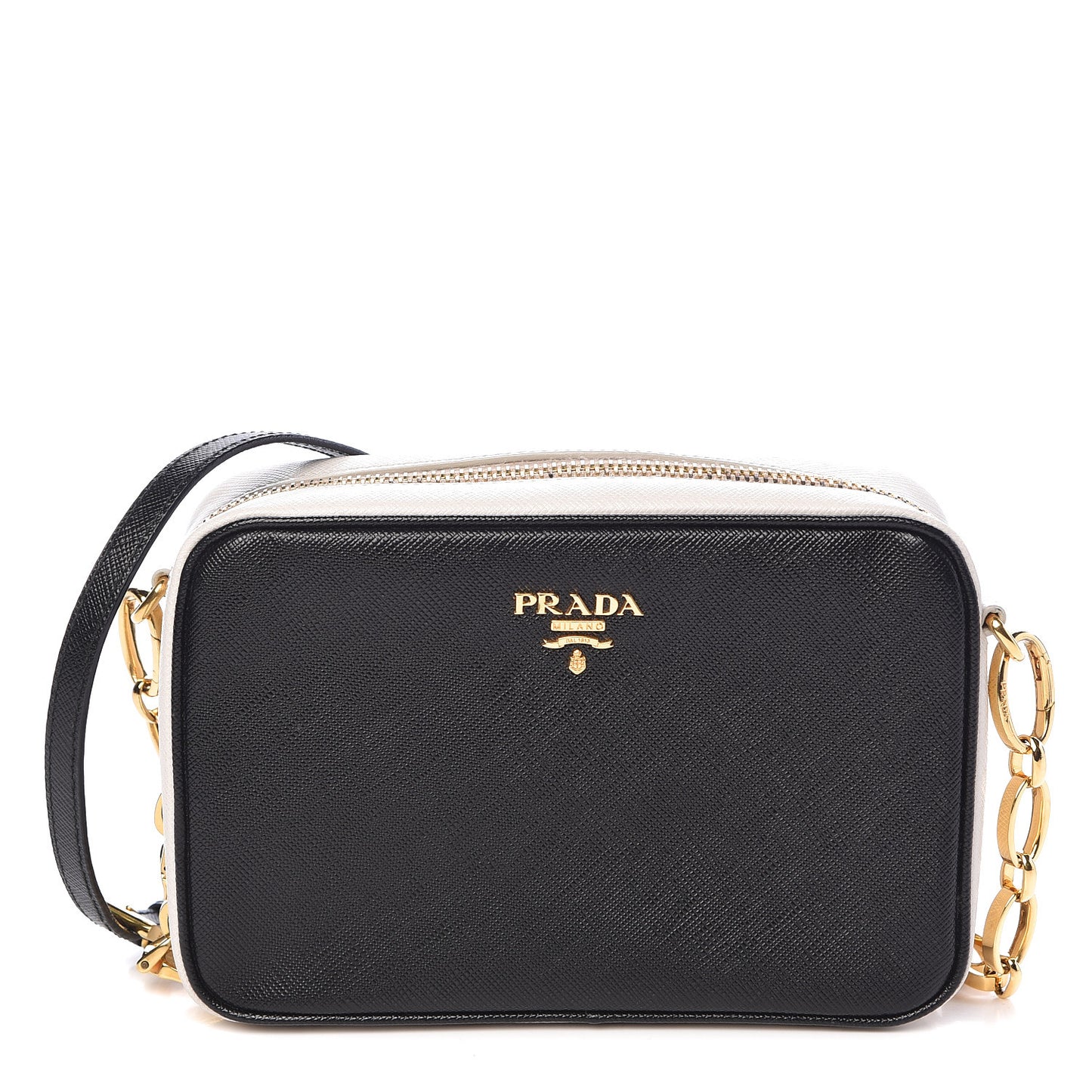 Saffiano Camera Crossbody Black Talco