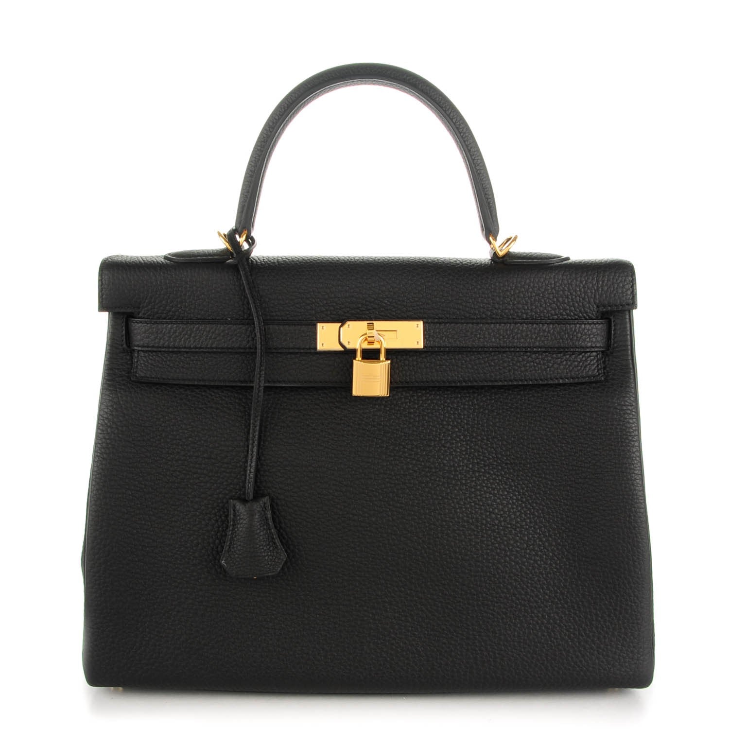 Hermes Togo Kelly Retourne 35 Black 1 of 25