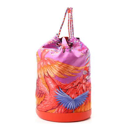 Hermes Silk Swift Flamingo Party Soie Cool Small Capucine 1 of 9