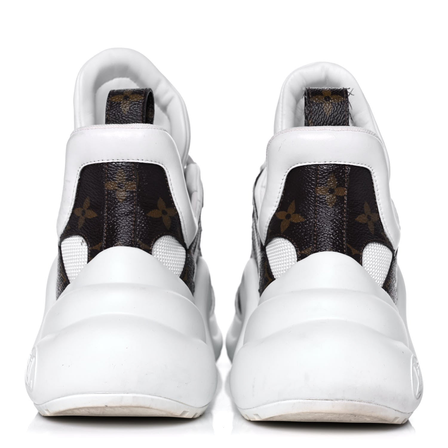 Louis Vuitton Patent Monogram LV Archlight Sneakers 39 White 7 of 12