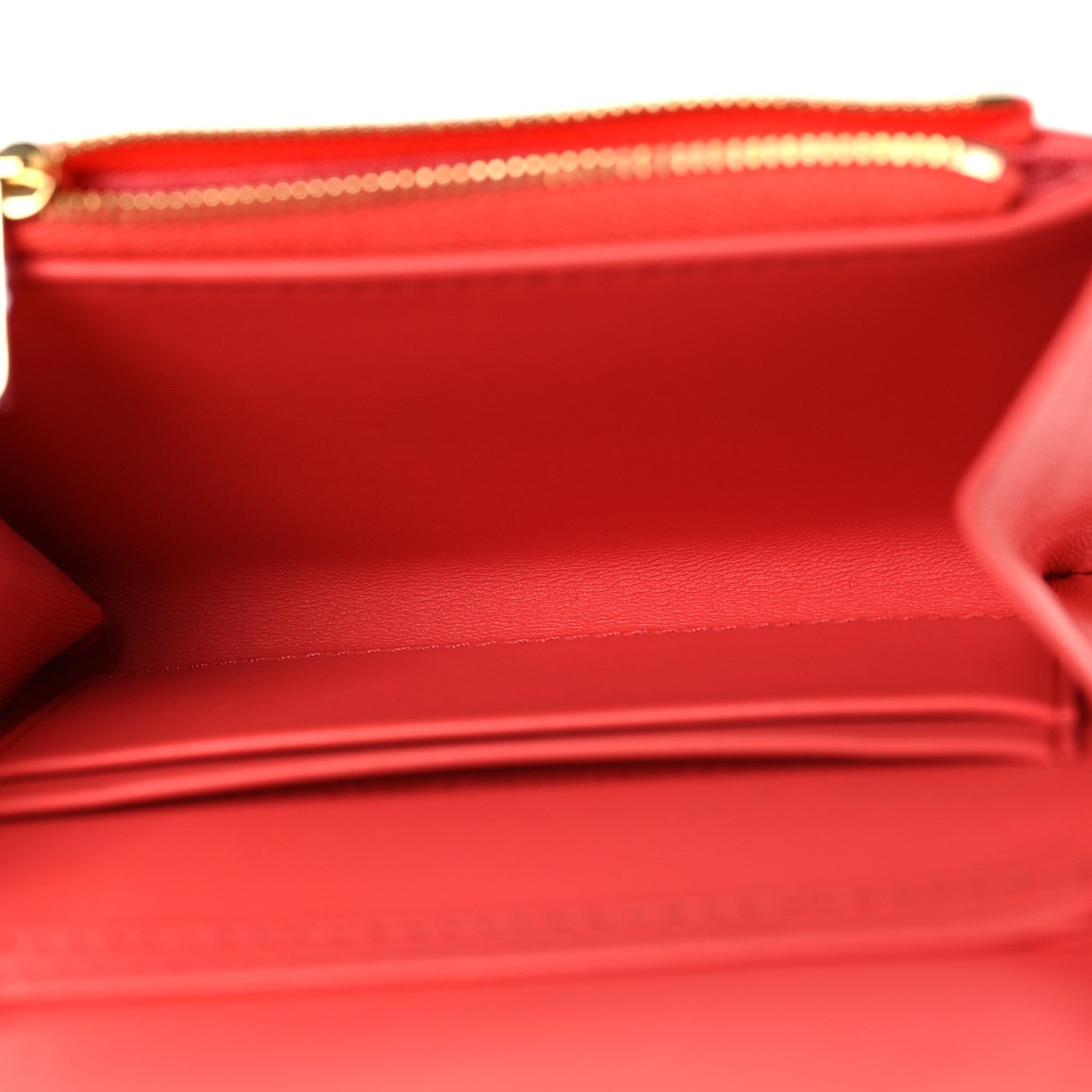 Christian Dior Lambskin Cannage Miss Dior Glycine Wallet on Chain Pink 5 of 10