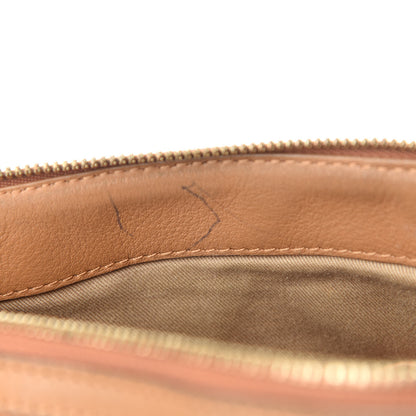 MCM Visetos Medium Essentials Shopper Tote Cognac 15 of 21