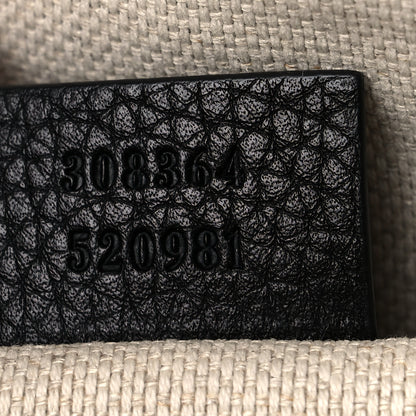 Gucci Pebbled Calfskin Small Soho Disco Bag Black 7 of 12