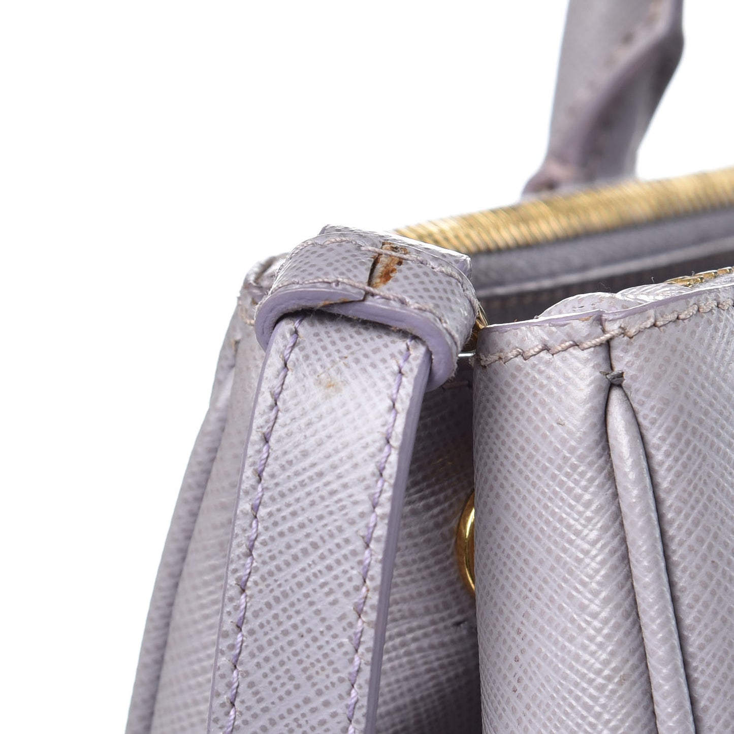 Saffiano Medium Galleria Double Zip Tote Glicine