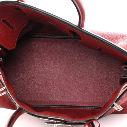 Hermes Taurillon Clemence JPG Birkin 42 Rouge H 5 of 25