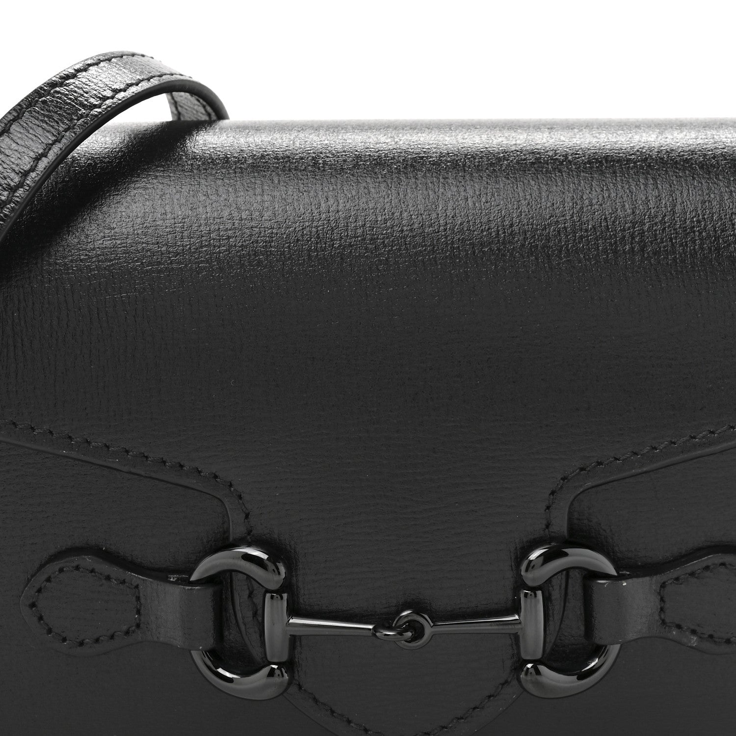 Gucci Azalea Calfskin Monochrome Mini Horsebit 1955 Shoulder Bag