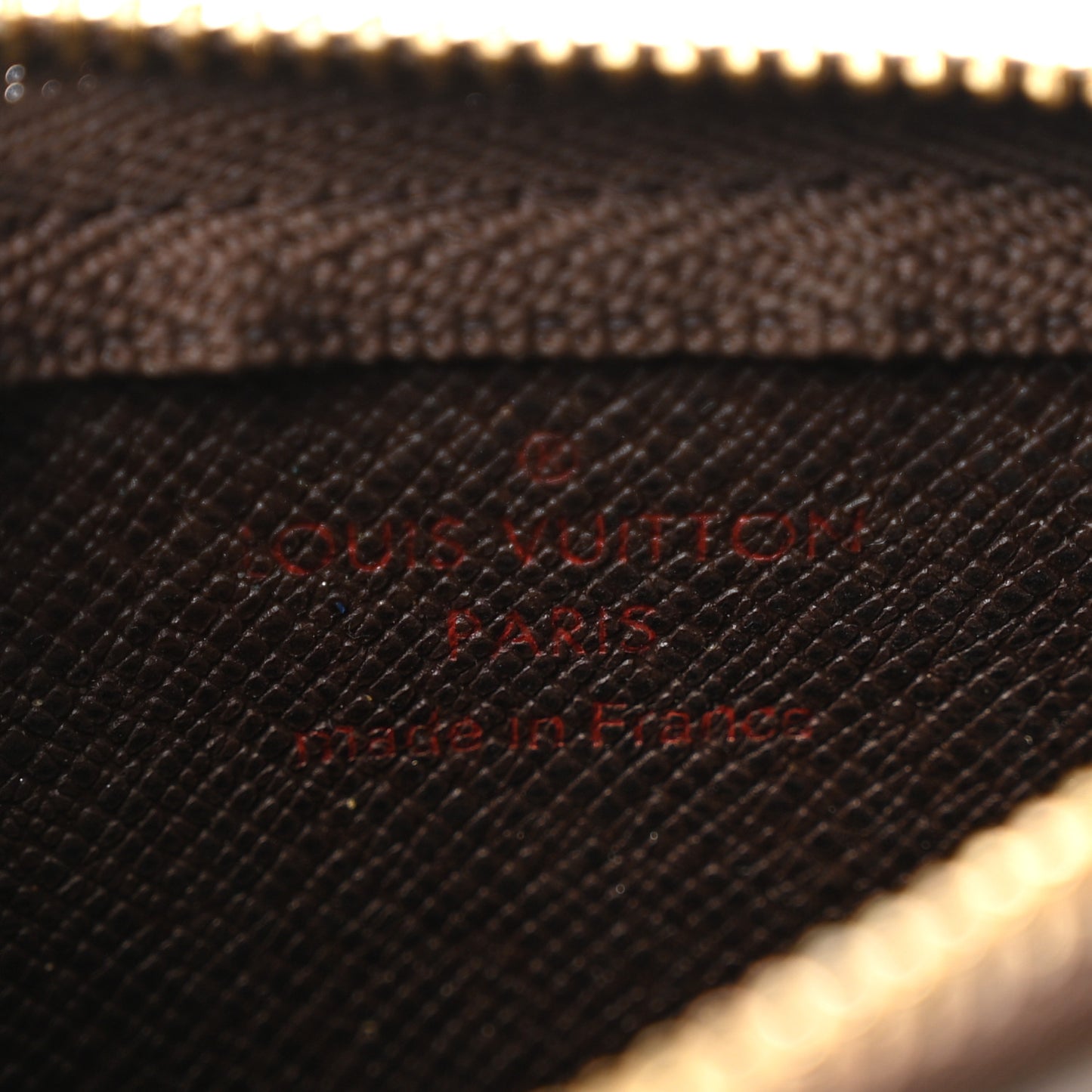 Damier Ebene Key Pouch