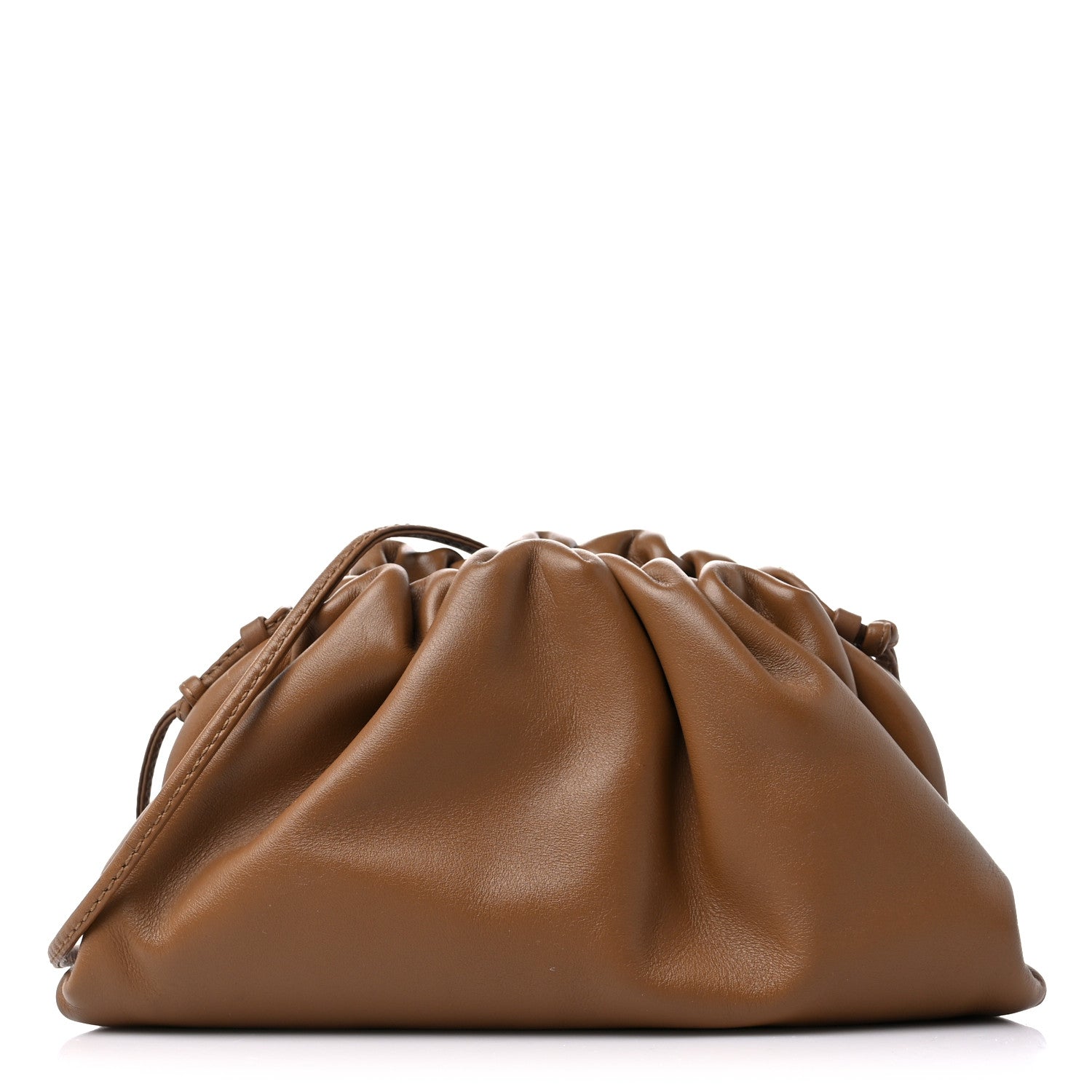 Bottega Veneta Butter Calfskin The Mini Pouch Cammello 1 of 8