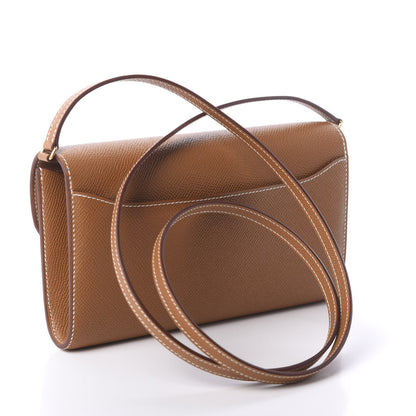 Hermes Epsom Constance Long Wallet To Go Gold 3 of 9